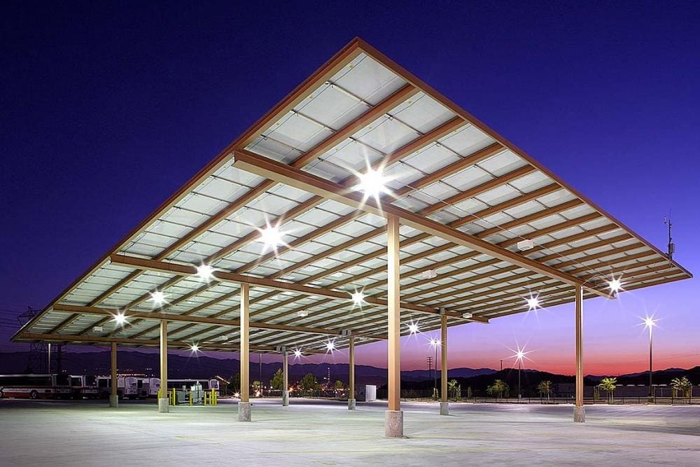 Solar Canopy Design and Construct Transit Maintenance